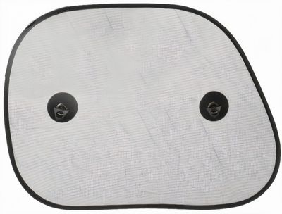 Carpoint Zonneschermen hatchback zijruit 65 cm zwart 2 stuks