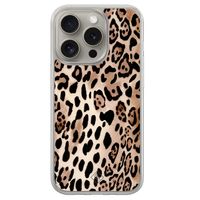 iPhone 15 Pro Max hybride hoesje - Golden wildcat