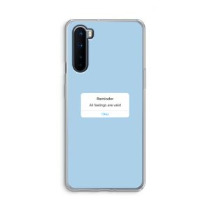 Reminder: OnePlus Nord Transparant Hoesje