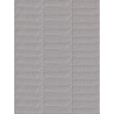 Emil Total Brick EH96 Wandtegel Brick 060X240 Grigio 9,5mm Mat