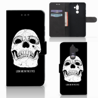 Telefoonhoesje met Naam Nokia 7 Plus Skull Eyes - thumbnail