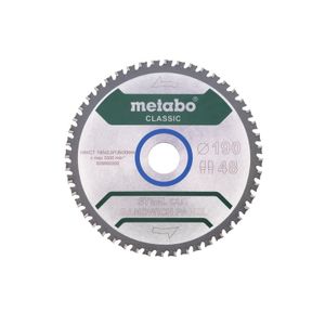 Metabo Accessoires Cirkelzaagblad | SteelCutSandwich panelen Classic 190x30 Z48 | 628682000 - 628682000