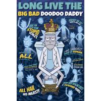 Poster Rick and Morty Doodoo Daddy 61x91,5cm