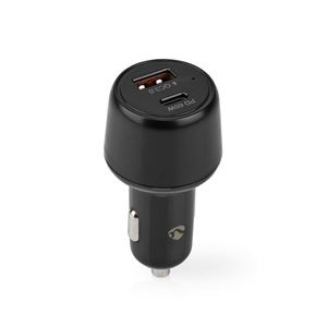 Autolader | 2.0 / 3.0 / 3.25 A | Outputs: 2 | Poorttype: USB-A / USB-C© | 65 W | Automatische Volt