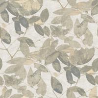 Decoprint Herbarium Behang met bladeren print - HE27270