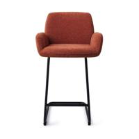 Jesper Home Misaki barkruk H65 Cosy Copper arch black