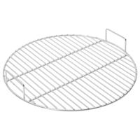 VidaXL Barbecuerooster met handgrepen rond ø44,5 cm 304 roestvrijstaal