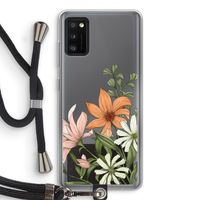 Floral bouquet: Samsung Galaxy A41 Transparant Hoesje met koord