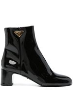 Prada escarpins en cuir verni 55 mm - Noir - thumbnail