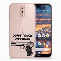 Nokia 4.2 Silicone-hoesje Pistol DTMP
