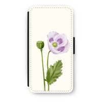 Purple poppy: iPhone 7 Plus Flip Hoesje Purple poppy: iPhone 7 Plus Flip Hoesje