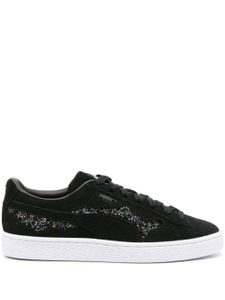 PUMA x Swarovski® baskets en daim - Noir