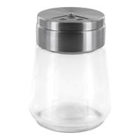 Home Deco Factory Peper en Zoutstrooier - glas - 80 ml - transparant - kruidenpotje