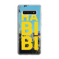 Habibi Majorelle : Samsung Galaxy S10 4G Transparant Hoesje