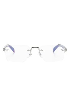 Eyewear by David Beckham lunettes de vue à monture rectangulaire - Marron
