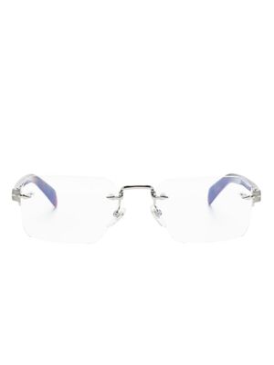Eyewear by David Beckham lunettes de vue à monture rectangulaire - Marron