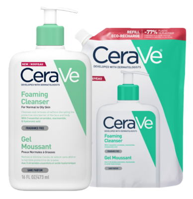 CeraVe Schuimende Reinigingsgel Refill Bundel