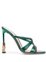 Bally mules en cuir Carolyn 100 mm - Vert