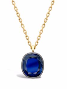 Pragnell collier Masterpiece en or 18ct serti de saphirs - Rose