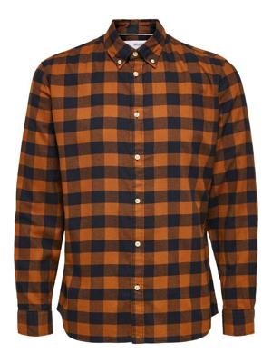 Selected Flanellen Overhemd Heren XS