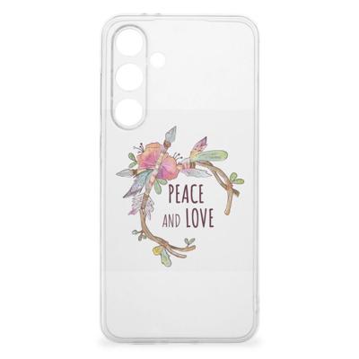 Samsung Galaxy S24 FE Telefoonhoesje met Naam Boho Text