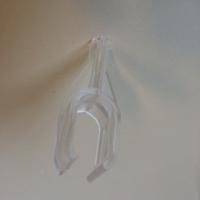 Buisklem transp vr ovale buis 15x30mm