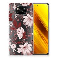 Hoesje maken Xiaomi Poco X3 | Poco X3 Pro Watercolor Flowers - thumbnail