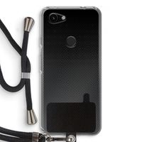 Musketon Halftone: Pixel 3a Transparant Hoesje met koord