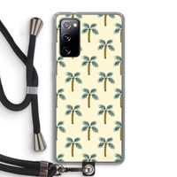Paradise: Samsung Galaxy S20 FE / S20 FE 5G Transparant Hoesje met koord