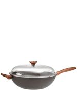 Sambonet poêle Wok en aluminium (32 cm) - Noir