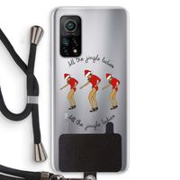 Jingle Ladies: Xiaomi Mi 10T 5G Transparant Hoesje met koord