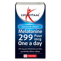 Lucovitaal Melatonine Puur 0.299mg Tabletten - thumbnail