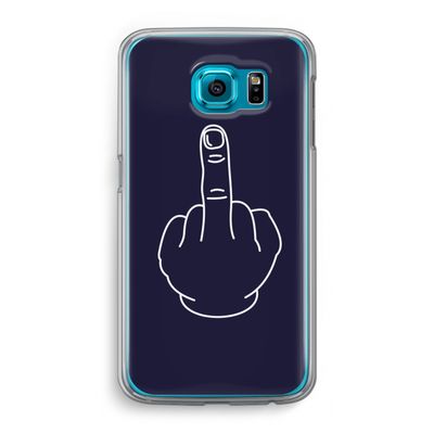 F**k U: Samsung Galaxy S6 Transparant Hoesje