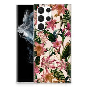 Samsung Galaxy S22 Ultra TPU Case Flowers