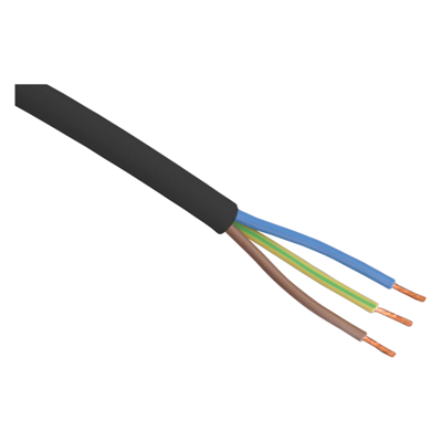 Huishoudkabel VMVL | 3X1.0 | Zwart | 100M - 01.269.79