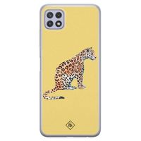 Samsung Galaxy A22 5G siliconen hoesje - Leo wild