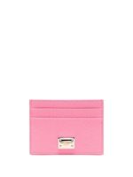 Dolce & Gabbana porte-cartes Dauphine à plaque logo - Rose