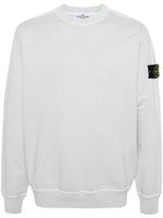 Stone Island sweat en coton à patch Compass - Bleu - thumbnail