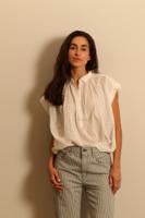 NILI LOTAN blouse Wit maat S Katoen 15-F096 - thumbnail