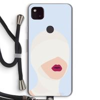 Incognito: Pixel 4a 5G Transparant Hoesje met koord Incognito: Pixel 4a 5G Transparant Hoesje met koord