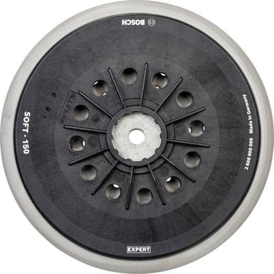 Bosch Accessories 2608900009 Expert Multihole steunschijf voor Bosch, 150 mm, zacht Diameter 150 mm