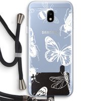 Tiny Bugs: Samsung Galaxy J3 (2017) Transparant Hoesje met koord