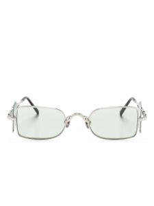 Matsuda lunettes de soleil 10611H à monture ronde - Argent