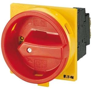 Eaton T3-1-102/EA/SVB Nokkenschakelaar Uitschakelbaar 32 A 690 V 1 x 90 ° Geel, Rood 1 stuk(s)