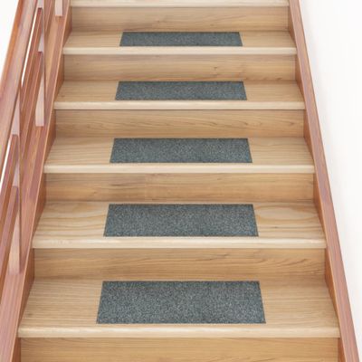 VidaXL 15 st trapmatten zelfklevend rechthoekig 60x25 cm groen