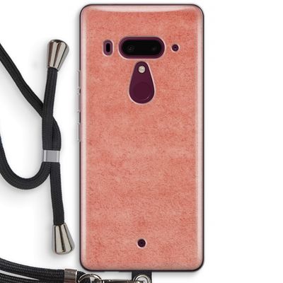 Marrakech Walls: HTC U12+ Transparant Hoesje met koord