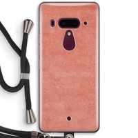 Marrakech Walls: HTC U12+ Transparant Hoesje met koord
