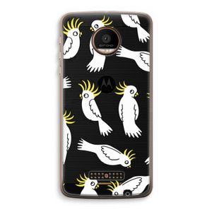 Papegaai: Motorola Moto Z Force Transparant Hoesje