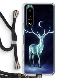 Nightbringer: Sony Xperia 5 III Transparant Hoesje met koord