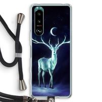 Nightbringer: Sony Xperia 5 III Transparant Hoesje met koord